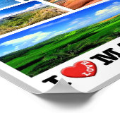 Mauritius - I Liebe - Poster (Ecke)