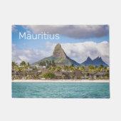 Mauritius Indian Ocean Flic En Flac Beach Souvenir Fußmatte (Vorderseite)