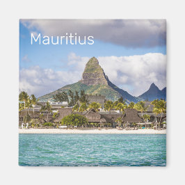 Mauritius Indian Ocean Flic En Flac Beach Souvenir Magnet