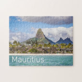Mauritius Indian Ocean Flic En Flac Beach Souvenir Puzzle (Horizontal)
