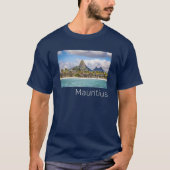 Mauritius Indian Ocean Flic En Flac Beach Souvenir T-Shirt (Vorderseite)