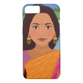 Mauritius, indischer Fall Matryoshka Case-Mate iPhone Hülle (Rückseite)