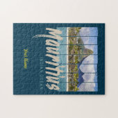 Mauritius Indischer Ozean Vintag Beach Souvenir Puzzle (Horizontal)