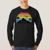 Mauritius Insel Französisch Kreolischer Urlaub T-Shirt (Vorderseite)