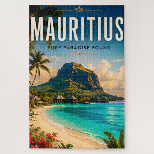 🌴 Mauritius Inselparadies Küste 🌊 Puzzle