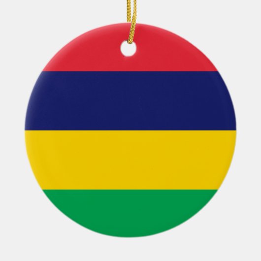 Mauritius Keramik Ornament (Vorne)