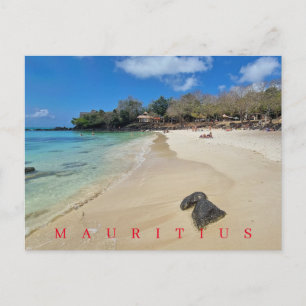 Mauritius La Cuvette Beach View Postkarte
