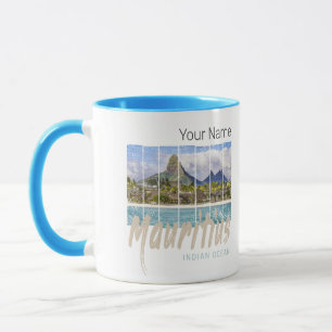 Mauritius Le Morne Brabant Berg Souvenir Tasse