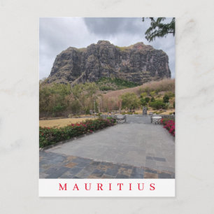 Mauritius Le Morne Brabant Blick Postkarte