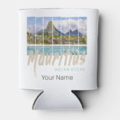 Mauritius Le Morne Brabant Mountain Souvenir Dosenkühler (Vorderseite)