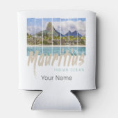 Mauritius Le Morne Brabant Mountain Souvenir Dosenkühler (Rückseite)
