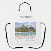 Mauritius Le Morne Brabant Mountain Souvenir Schürze (Vorderseite)