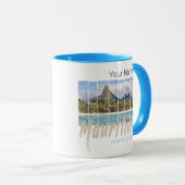 Mauritius Le Morne Brabant Mountain Souvenir Tasse (VorderseiteRechts)