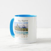 Mauritius Le Morne Brabant Mountain Souvenir Tasse (Vorderseite Links)