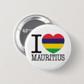 Mauritius-Liebe v2 Button (Vorne & Hinten)