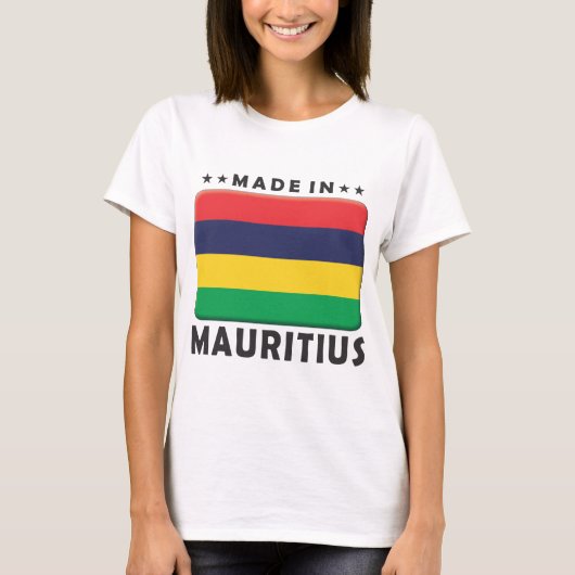 Mauritius machte T-Shirt (Vorderseite)