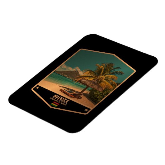 Mauritius Magnet (Linke Seite)