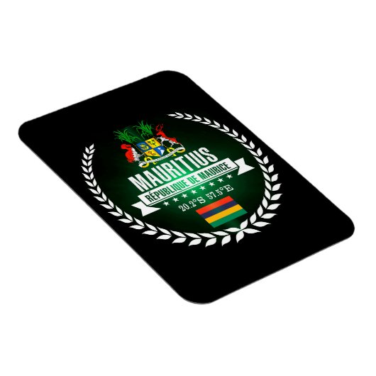 Mauritius Magnet (Rechte Seite)