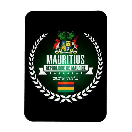 Mauritius Magnet (Vertikal)