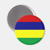 Mauritius Magnet (Vorderseite/Rückseite)