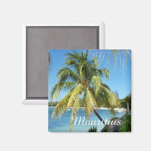 Mauritius Magnet (Vorderseite/Rückseite)