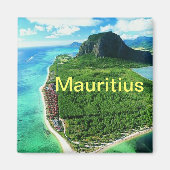 Mauritius-Magnet" Magnet (Vorne)