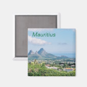 Mauritius-Magnet Magnet (Vorderseite/Rückseite)