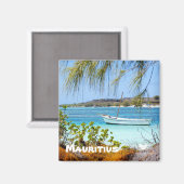 Mauritius - Magnet von Velvet Escape (Vorderseite/Rückseite)