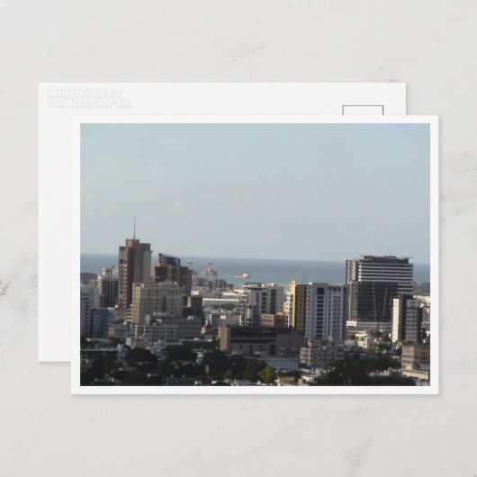 Mauritius / Maurice Postkarte (Vorne/Hinten)