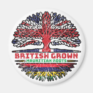 Mauritius Mauritian Uk Vereinigtes Königreich Magnet