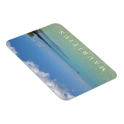 Mauritius Meer- und Himmelsansicht Magnet (Rechte Seite)