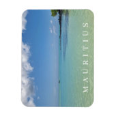 Mauritius Meer- und Himmelsansicht Magnet (Vertikal)