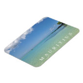 Mauritius Meer- und Himmelsansicht Magnet (Linke Seite)