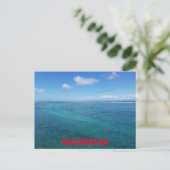 Mauritius Ocean Postcard Postkarte (Stehend Vorderseite)