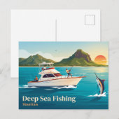 Mauritius Offshore Gewässer Mauritius Postkarte (Vorne/Hinten)