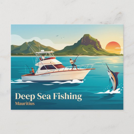 Mauritius Offshore Gewässer Mauritius Postkarte (Vorderseite)