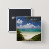 Mauritius, Ostmauritius, Belle Mare, Ost Button (Vorne & Hinten)