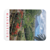 Mauritius Panoramablick Kühlschrankmagnet Magnet (Horizontal)
