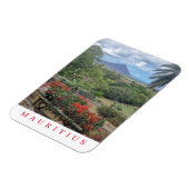 Mauritius Panoramablick Kühlschrankmagnet Magnet (Linke Seite)