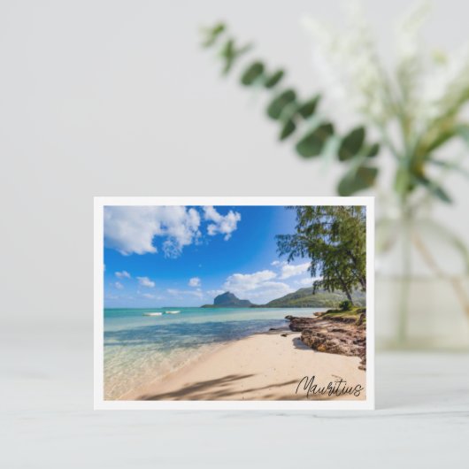 Mauritius Postcard Feiertagspostkarte (Stehend Vorderseite)