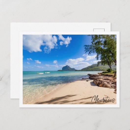 Mauritius Postcard Feiertagspostkarte (Vorne/Hinten)