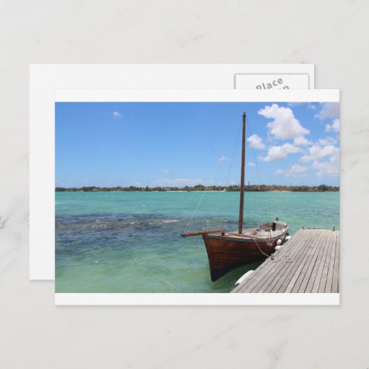 Mauritius Postcard Postkarte (Vorne/Hinten)