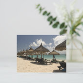 Mauritius, Poste de Flacq. Die Strandlandschaft Postkarte (Stehend Vorderseite)