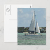 Mauritius Postkarte (Vorne/Hinten)