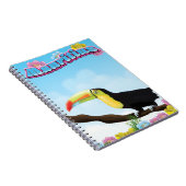 Mauritius Reiseplakat Notizblock (Rechte Seite)