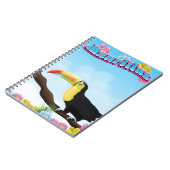 Mauritius Reiseplakat Notizblock (Linke Seite)