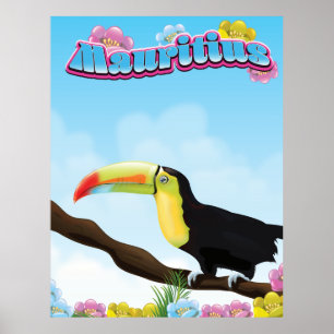 Mauritius Reiseplakat Poster