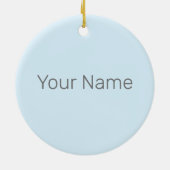 Mauritius Retro Indischer Ozean Dodo und Flag Vint Keramik Ornament (Hinten)