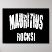 Mauritius Rocks! Poster (Vorne)