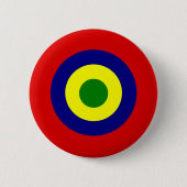 Mauritius roundel Landesflagge Symbol Militär Button (Vorderseite)